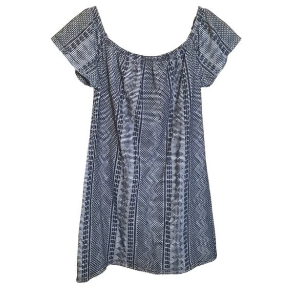 Miss Selfridge Petite Black & White Pattern Elasic Neckline Detail Size 4 NWT - Picture 8 of 8